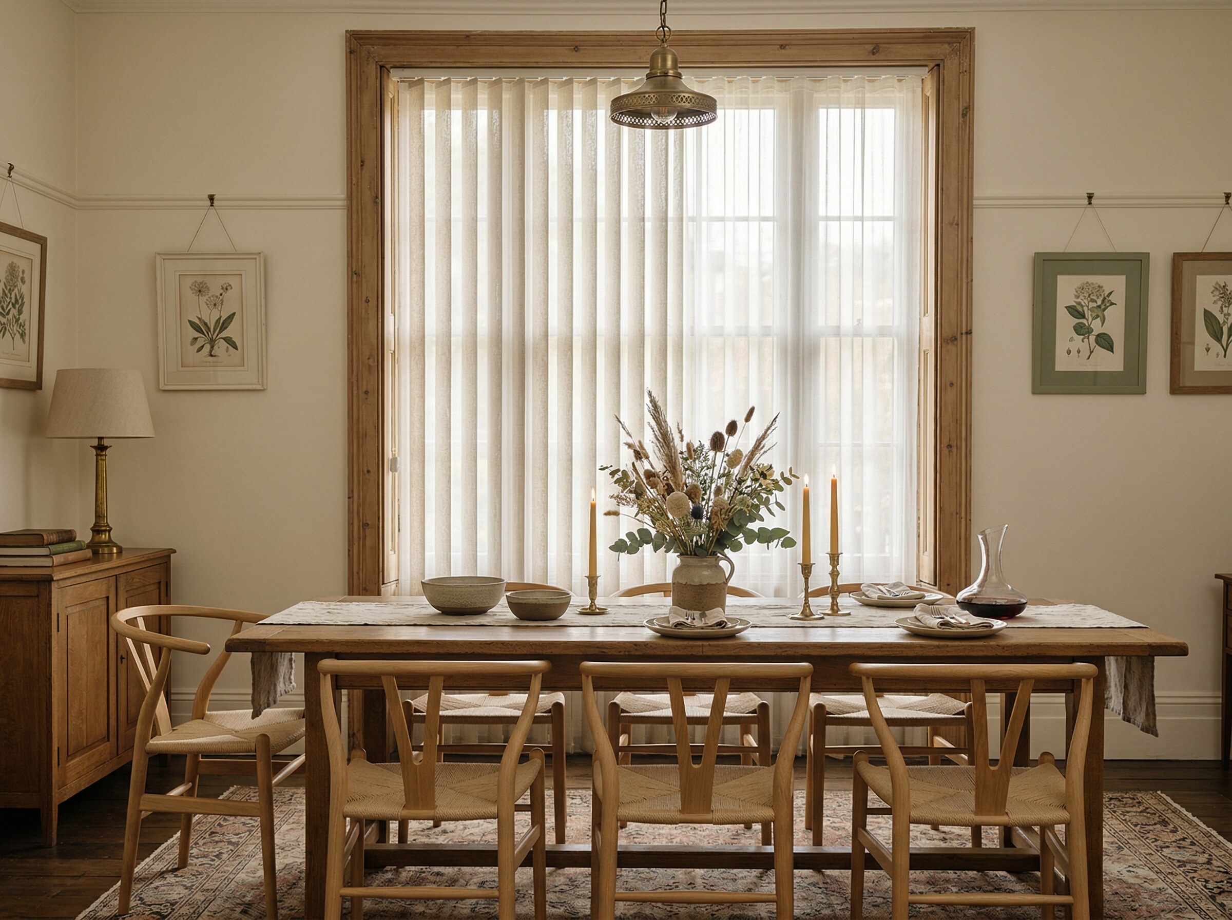 Allusion vanes with sheer voile